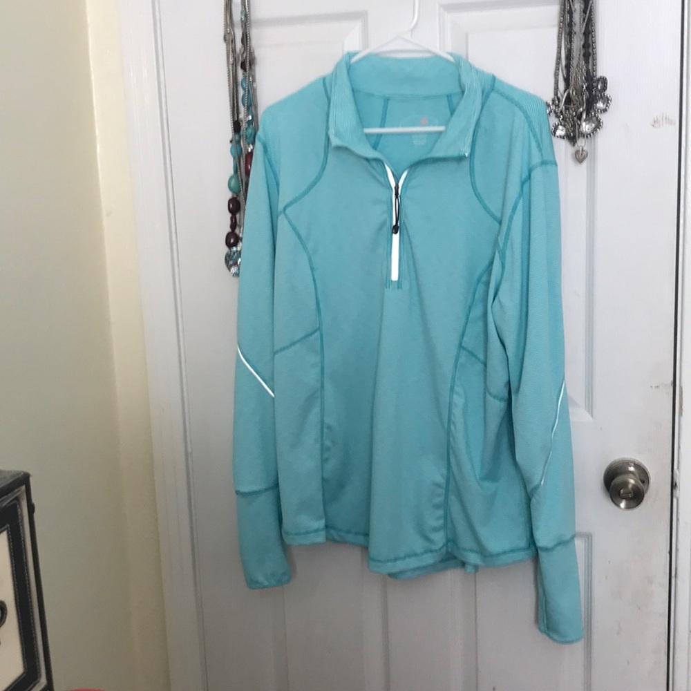 Plus size work out jacket